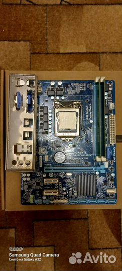 Материнская плата с процессором кулерi53470 8 gb