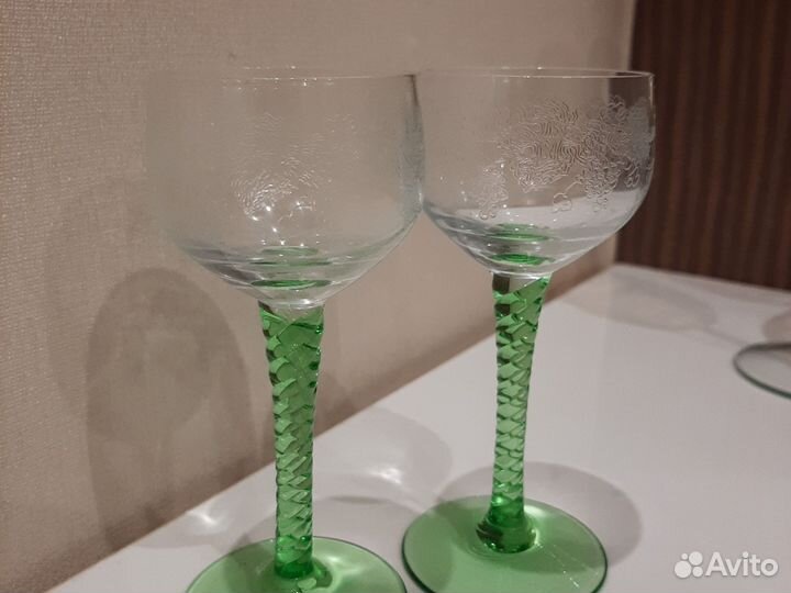 Фужеры бокалы рюмки винтаж