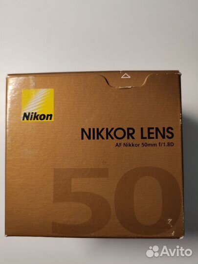 Nikkor lens AF Nikkor 50mm f/1.8D