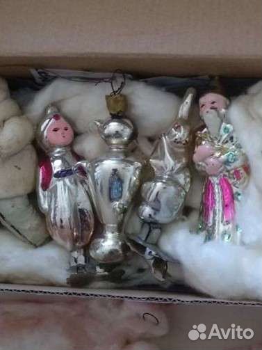 Елочные игрушки СССР