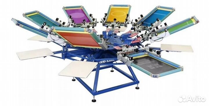 Печать на футболках Шелкография