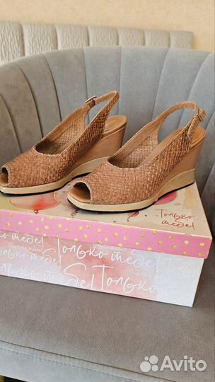 Босоножки женские 37 размер натуральная кожа