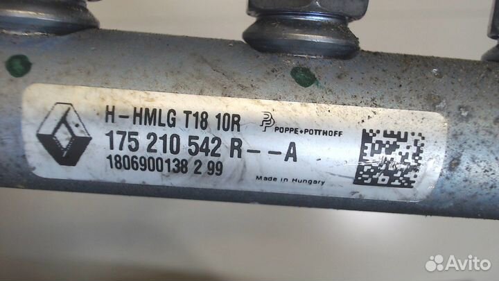 Рампа топливная Opel Vivaro, 2018