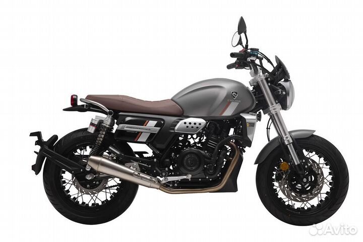 Дорожный мотоцикл Cyclone RE401 grey новый