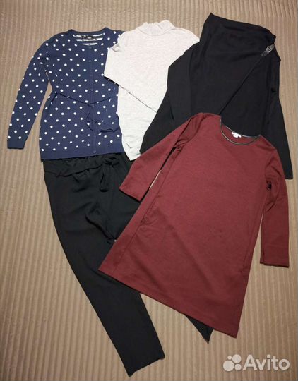 Пакетом одежда для беременных и кормления, 44 р