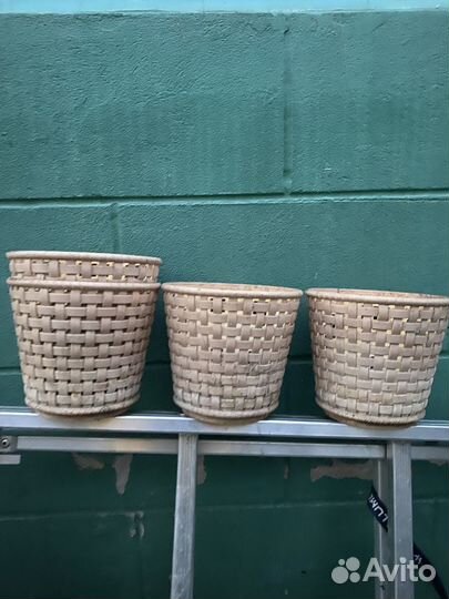 Кашпо горшки для цветов 4 шт бу