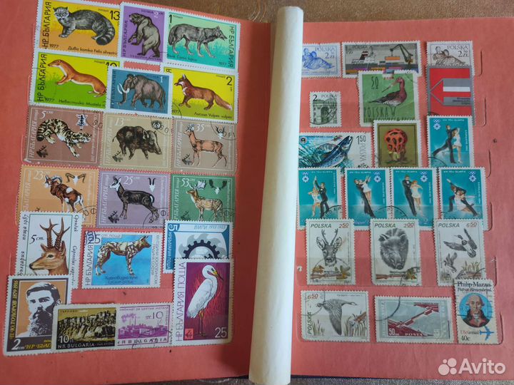 Альбом почтовых марок времен СССР