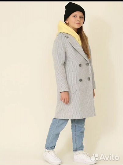 Пальто для девочки детское демисезонное