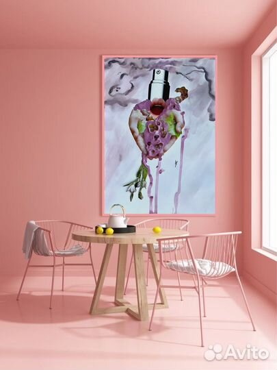 Бумажный коллаж картина