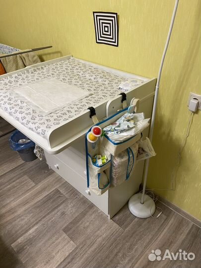 Комод с пеленальным столиком