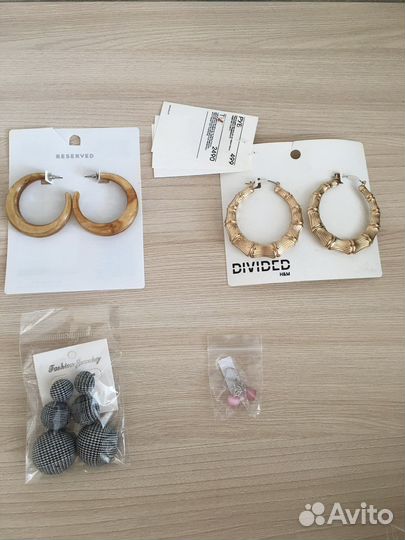 Серьги H&M Reserved Новые
