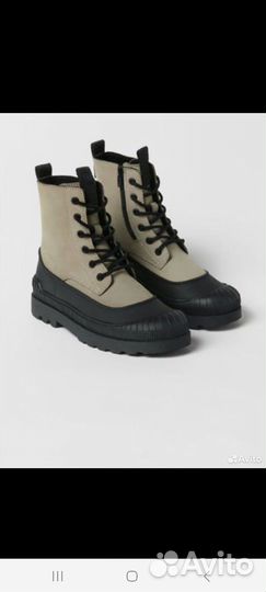 Zara. Ботинки для мальчика/девочки.36.Новые