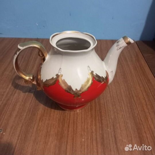 Чайник доливочный Красный бутон