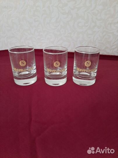 Стопка nemiroff. Стопки другие