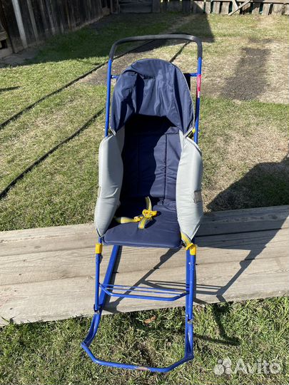 Детские санки каляска nika