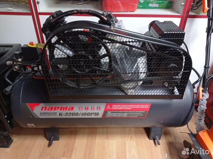 Компрессор 100л 8 бар 336 л/мин 2,2 кВт