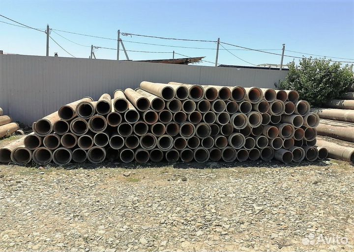 Труба асбестовая б/у 300 мм (4 / 5 / 6 метров)