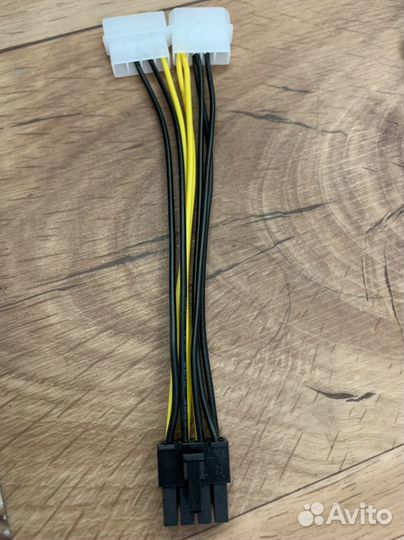 Переходник molex SATA 6pin 8pin