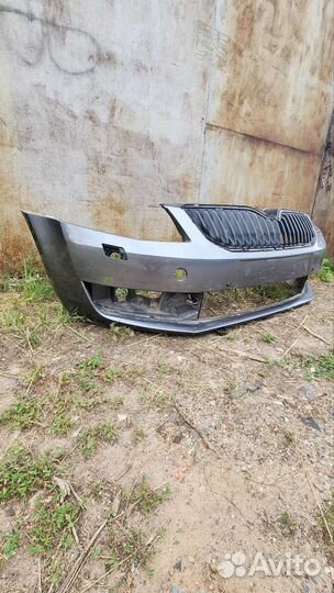 Бампер передний skoda octavia а7