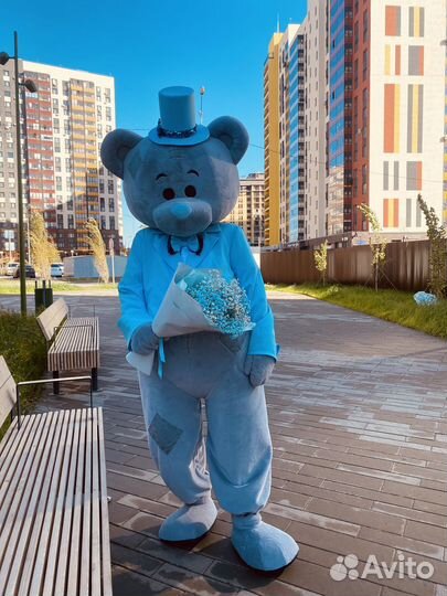 Белый Мишка/Панда /Тедди/Ростовая кукла