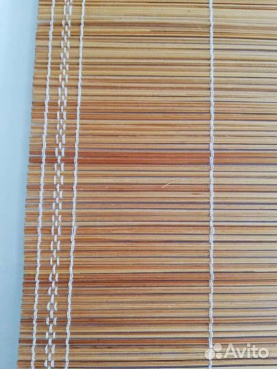 Панно-свиток из бамбуковой соломки