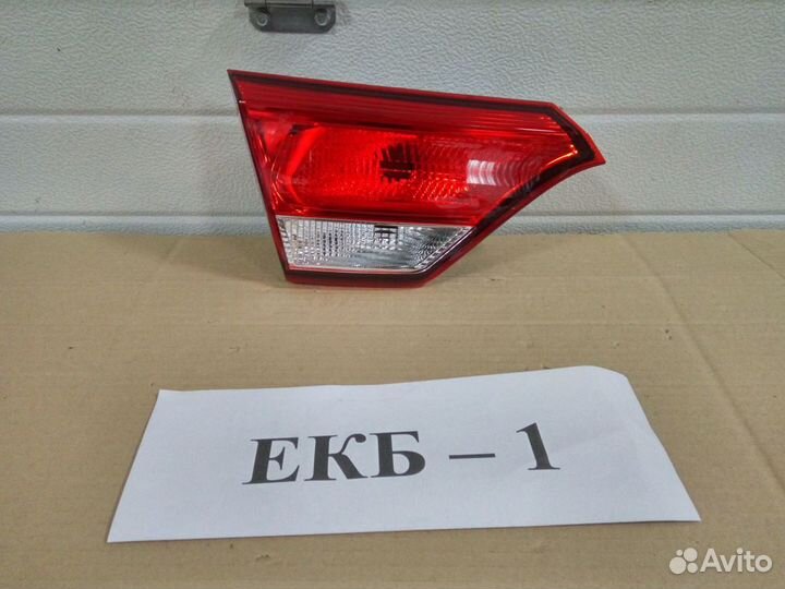 Фонарь левый внутренний Kia Rio 4 фb 2017