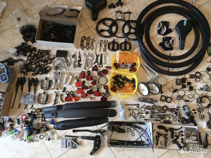 Остатки з/ч к велосипедам