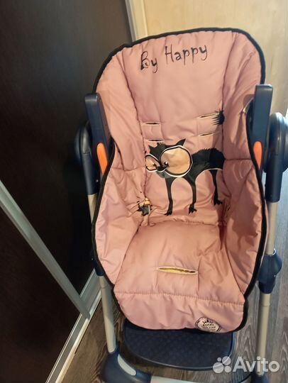 Стульчик для кормления chicco polly magic