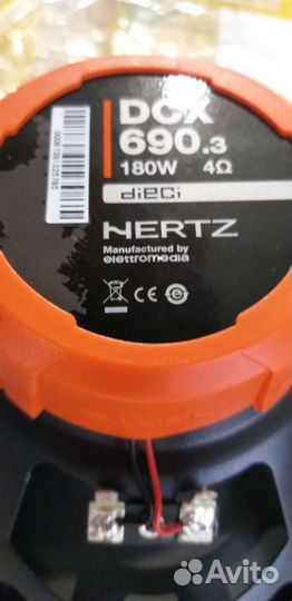 Акустика Herz Dcx 690.3 Герц 690.3 овальные