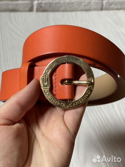 Ремень женский натуральная кожа Италия