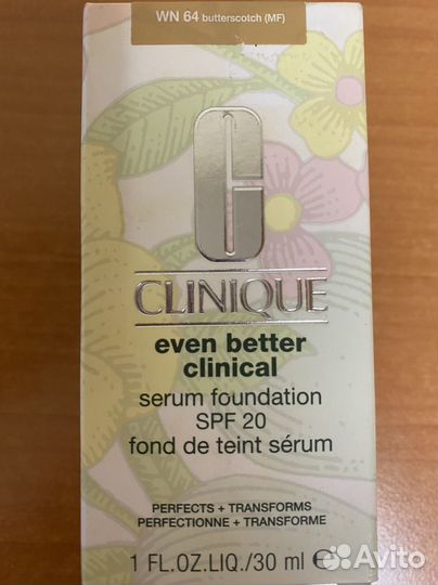 Тональный крем clinique even better clinical