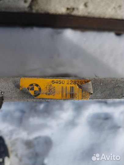 Радиатор кондиционера BMW 7 E65 бмв 7 Е65 Е66