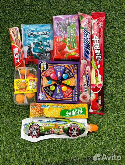 Сладкий бокс,азиатские сладости