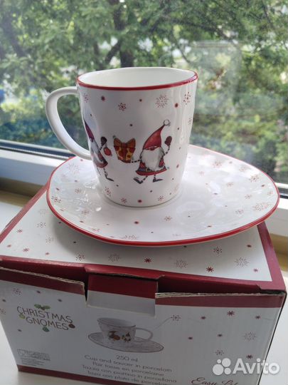 Чашка с блюдцем