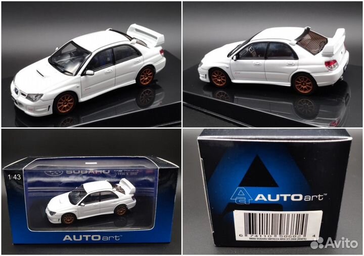 Subaru Impreza STI 06-07-08 (2 модели на выбор)