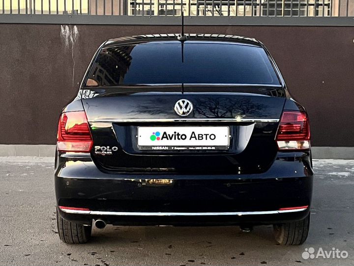 Volkswagen Polo 1.6 AT, 2017, 143 126 км