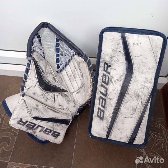 Блин и ловушка вратаря Bauer JR