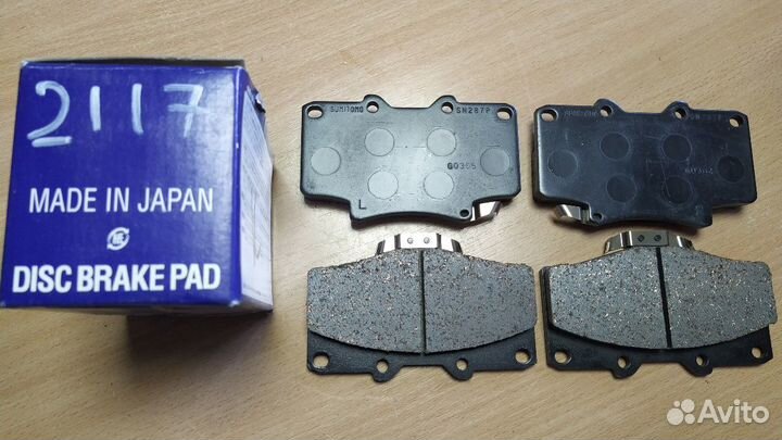 Тормозные колодки Toyota 4runner