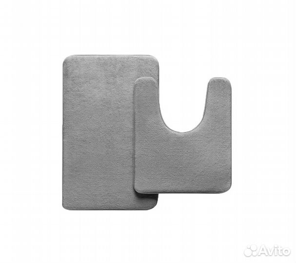 Набор ковриков для ванной и туалета с эффектом пам