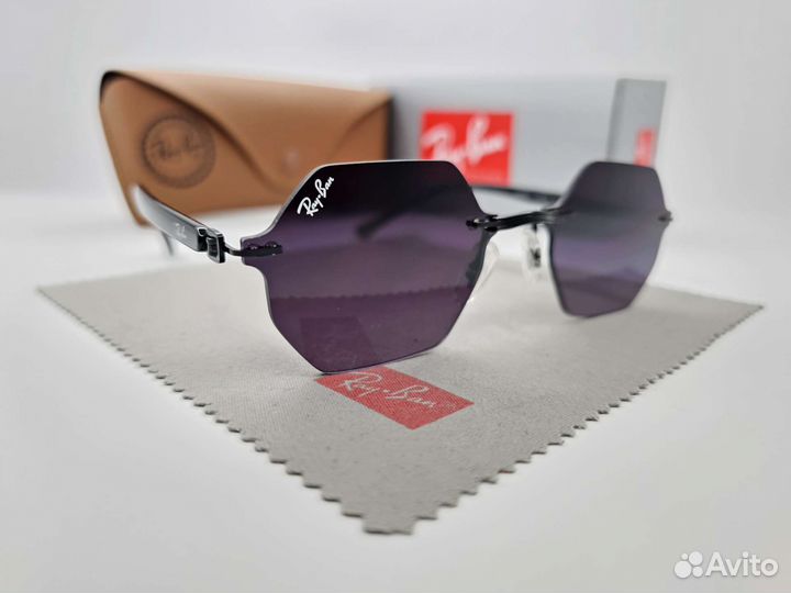 Очки Ray Ban 8061 Light Ray 168/8G Серый Градиент