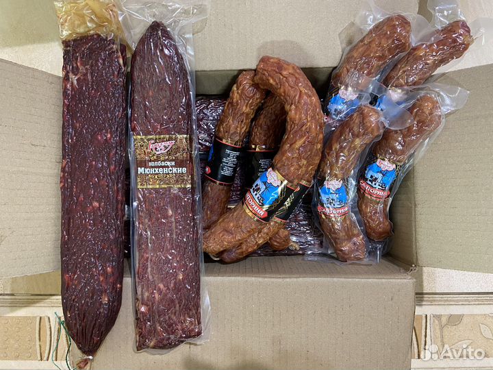 Колбаса сырокопченая/сыровяленая