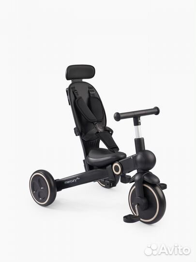 Велосипед трёхколёсный HB Mercury Pro, Black