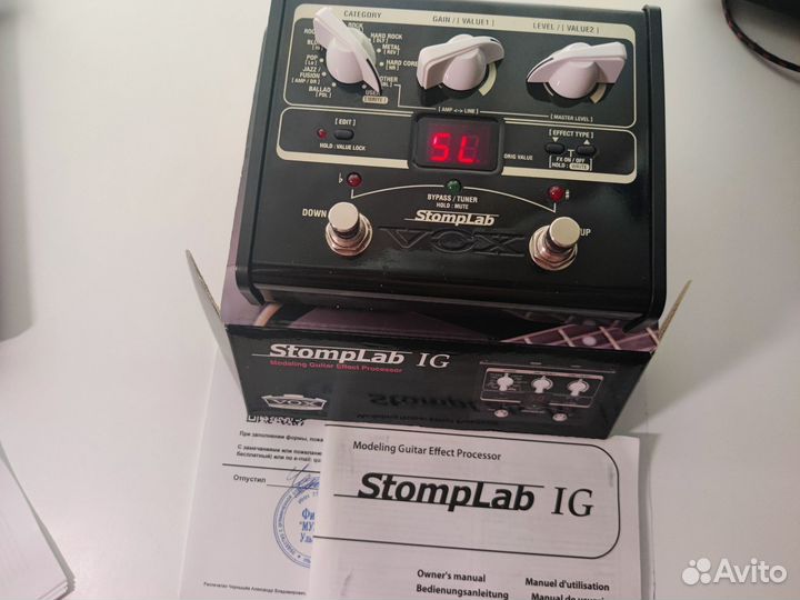 VOX Stomplab 1g