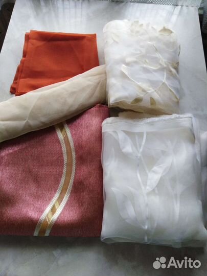 Остатки портьерной ткани