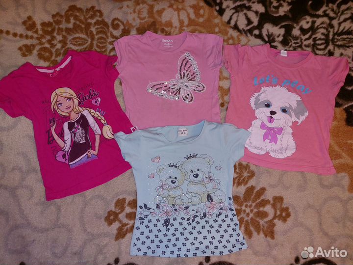 Вещи пакетом на девочку 98-104