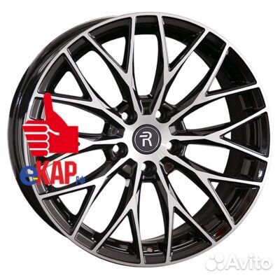 Replay 8x18/5x114,3 ET30 D60,1 LX180 BKF (конус