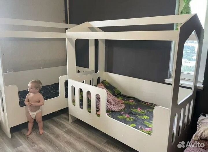 Кровать детская домик новая от производителя
