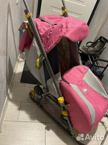 Коляска санки