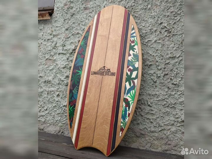 Балансборд LB Surf ручная роспись