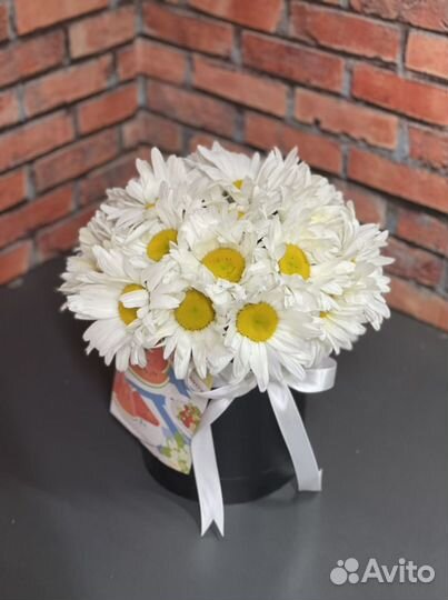 Ромашки цветы розы 101 шт